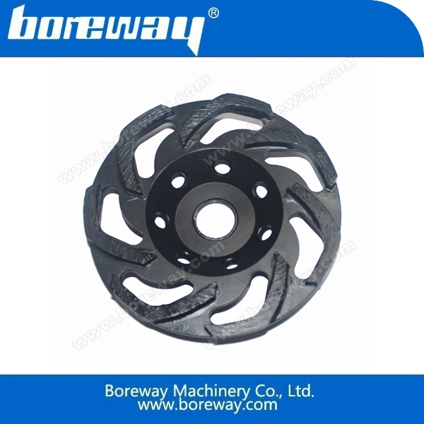 5 inch L shape cup grinding wheel