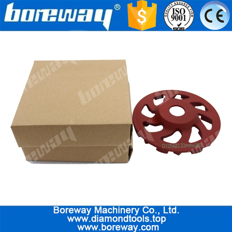 5 inch turbo diamond cup wheels for grinding concrete