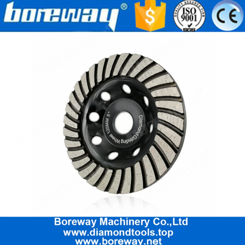 Mola diamantata da 5 pollici D125mm con turbo diamantato per muratura di cemento