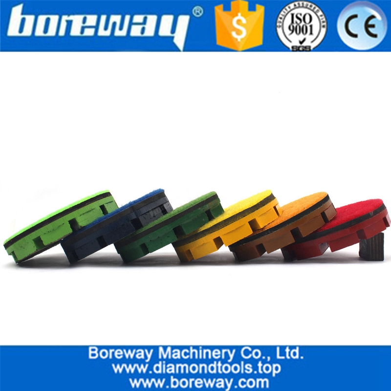 具体的な花こう岩の堅い物質的な磨くことのための5pcs / lot 3inchのダイヤモンドの砥石ブロック