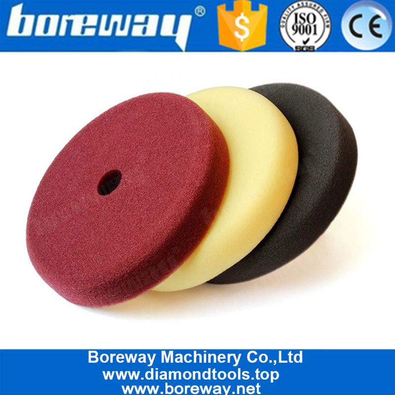6インチの車の泡のスポンジの磨くパッドおよび5インチの泡の裏当てのパッド