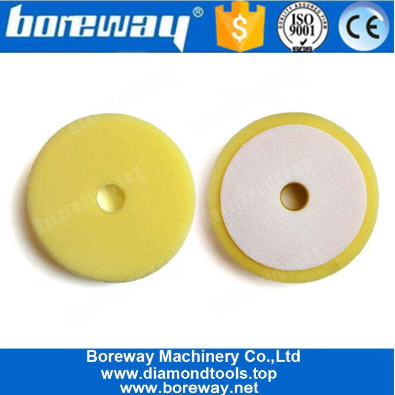 6インチの車の泡のスポンジの磨くパッドおよび5インチの泡の裏当てのパッド