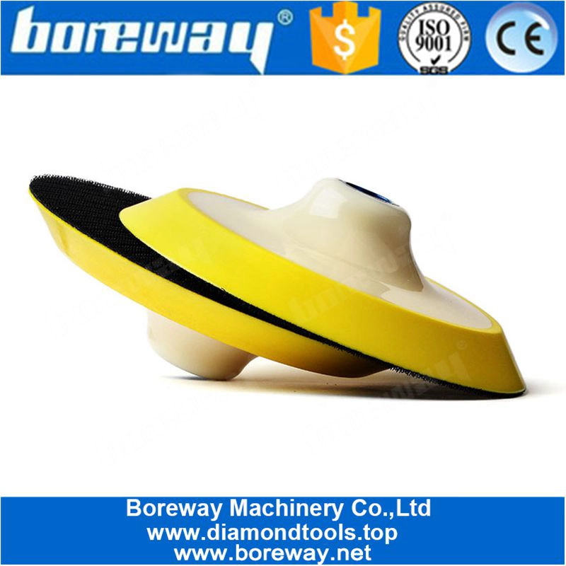 6 इंच प्लास्टिक Backer घर्षण धारक पालिश कोण चक्की के लिए