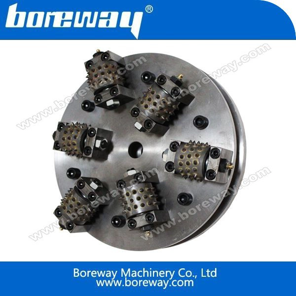 6 रोलर्स धातु मिश्र धातु सामग्री बुश हैमर प्लेट