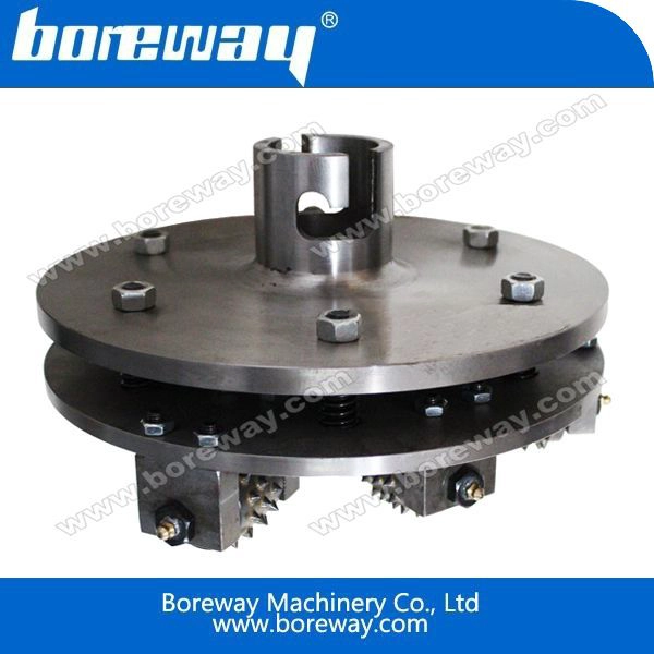 6 रोलर्स धातु मिश्र धातु सामग्री बुश हैमर प्लेट