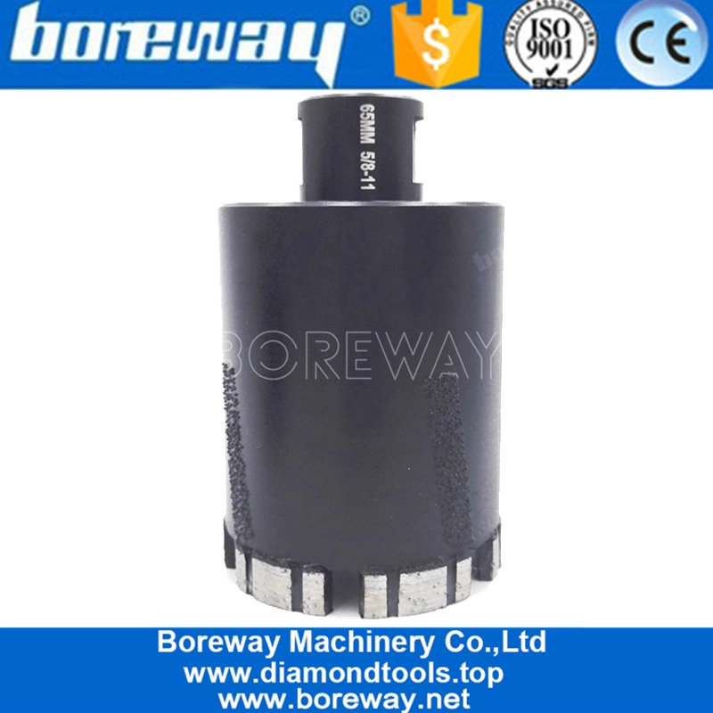 65MM Diamond Dry Core Drill Bit For Hard Stone Wholesalers