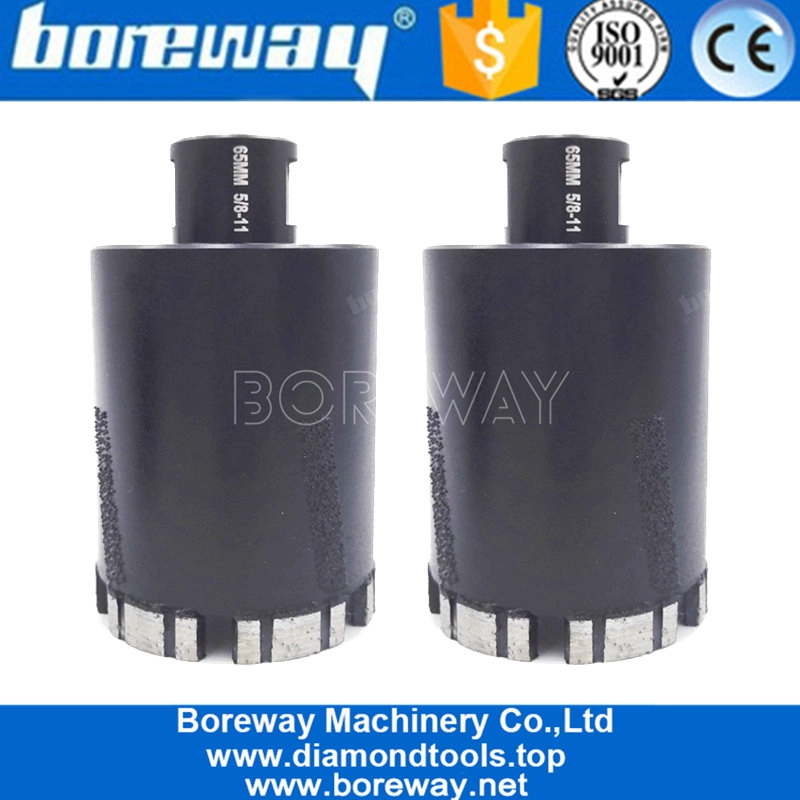 65MM Diamond Dry Core Drill Bit For Hard Stone Wholesalers