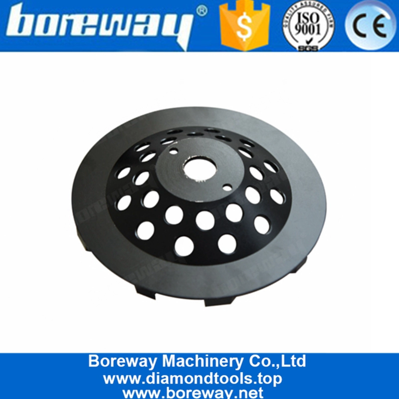 Mola a tazza da 7 pollici da 10 pollici con mola diamantata ad alta nitidezza per pavimenti in terracotta di cemento