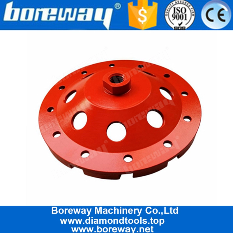 Mola diamantata a 7 pollici a forma di T per diamante duro per calcestruzzo e terrazzo