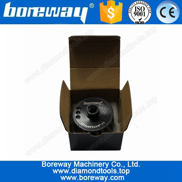 Resina de 75mm rueda de pulido lleno