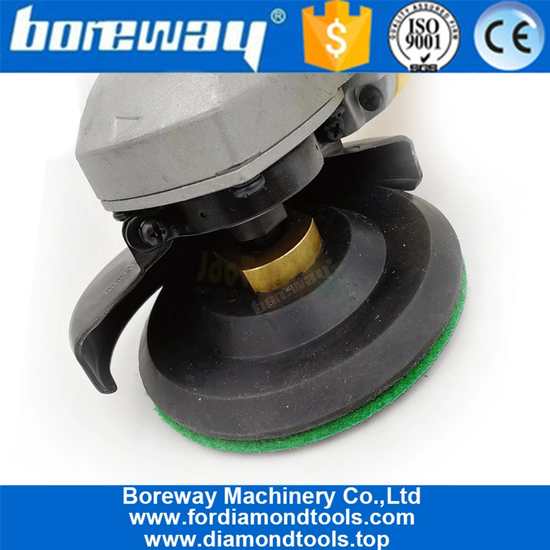 7個/セット4インチストーンダイヤモンドサンディングディスク高品質径。 100MMドライダイヤモンドフレキシブル研磨パッド