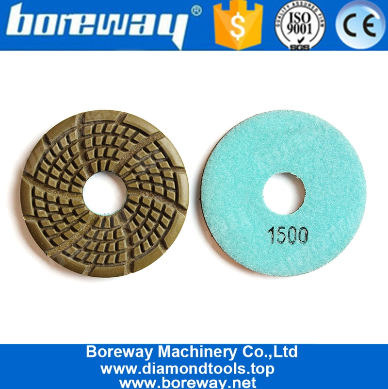 85mm कंक्रीट डायमंड पीस और चीन आपूर्तिकर्ता से चमकाने पैड