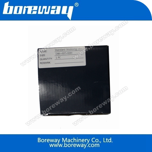 86mm super duty standard stubbing wheel