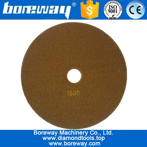 8inch 200mm 7 steps wet use red square type diamond polishing pads