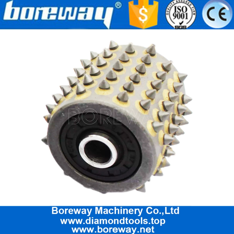 स्टोन रफ फिनिश निर्माता के लिए 99s बुश हथौड़ा नोजल रोलर