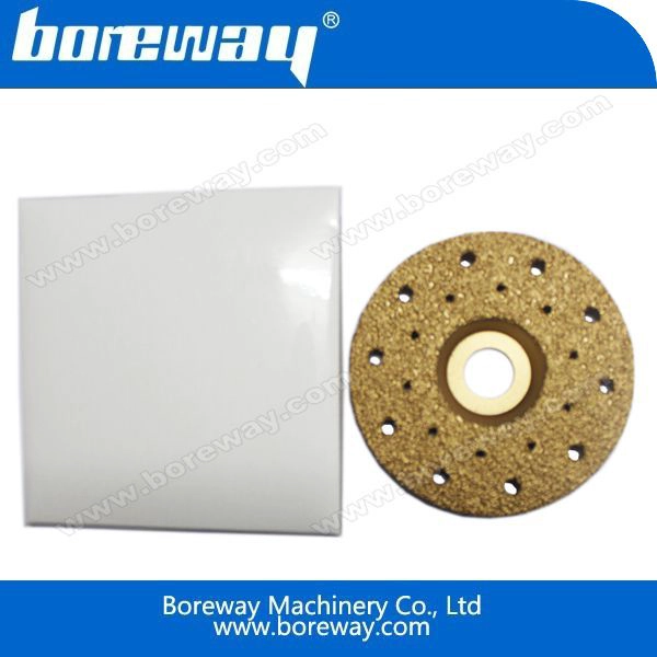 Schleif Trennscheibe Diamant Hartgelötete Grinding Cup Platte für Caststone