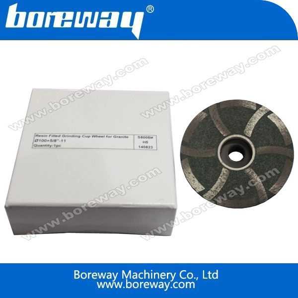 Abrasive Disc Diamond Segment Resin Bond Grinding Cup Wheel