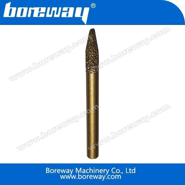 Schleifwerkzeuge Gelötete Diamant-Schleifstift Carving