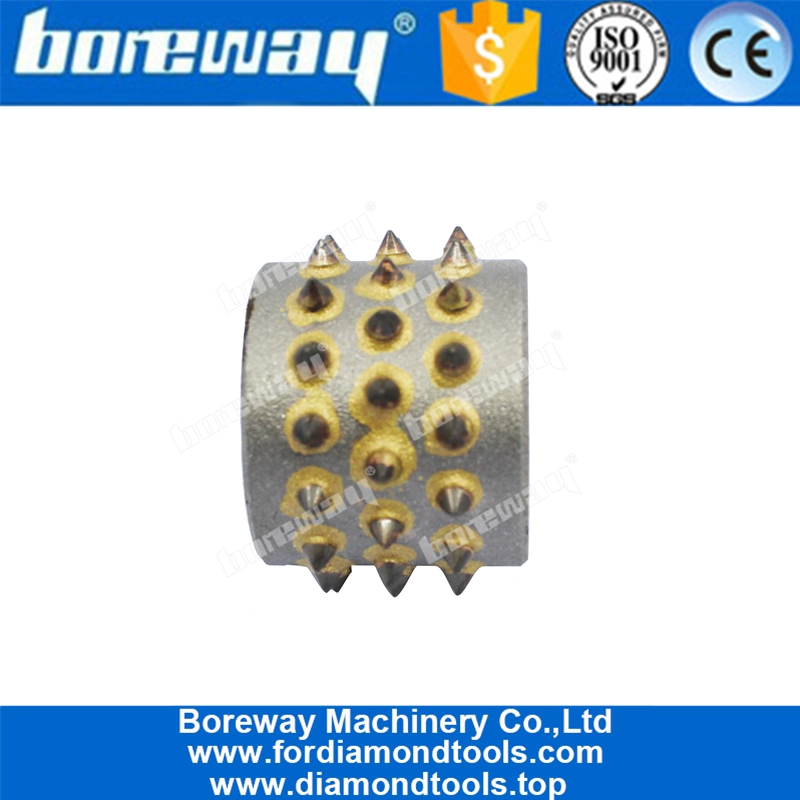 Alloy Bush Hammer Roller Of 45 Teeth Without Stand