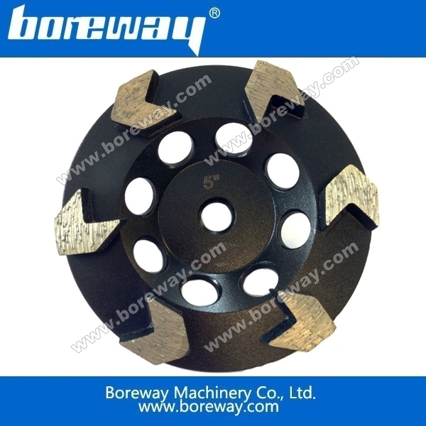 矢印セグメントダイヤモンドカップホイール