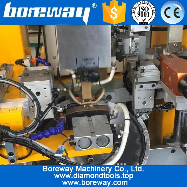 हीरा गिरोह के लिए स्वचालित वेल्डिंग फ्रेम देखा, हीरा गिरोह वेल्डिंग मशीन देखा