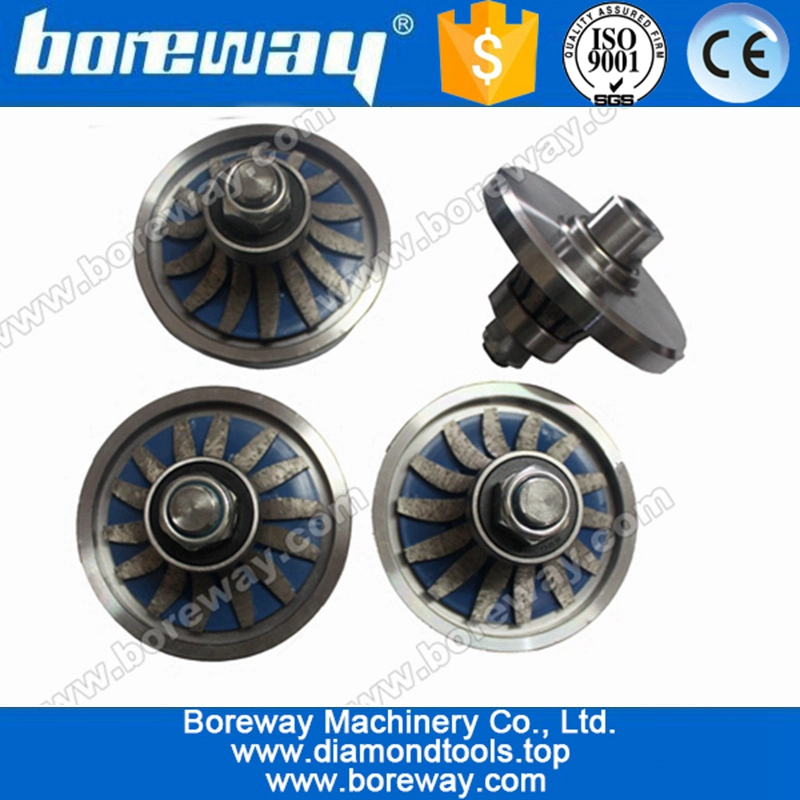 B20 * 5/8 "-11ダイヤモンドトリプルビーズルータービット研磨砥石用