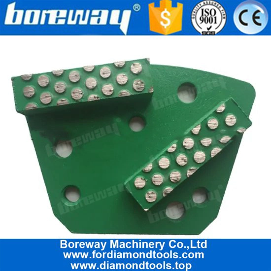 Blastrac Concrete Grinding Diamond Tools Double Segment With 6 Holes