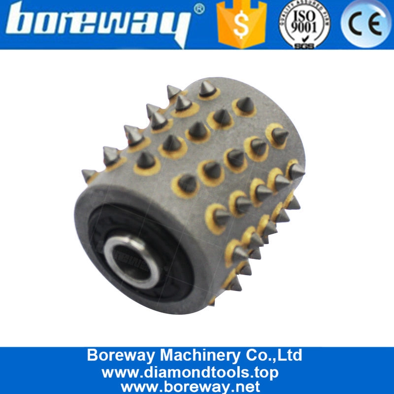 Boreway Bush Hammer Walze mit 60er Jahren für Beton- und Stein-Litchi-Oberfläche