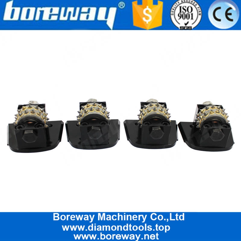 Boreway Customize Lavina Bush Hammer Rollers Carbide And Steel Tools For Grinding Suppliers