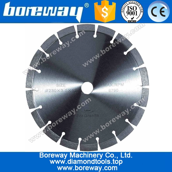 Boreway Diamond Laser Flat Segment Blades