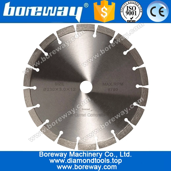Boreway Diamond Laser Flat Segment Blades