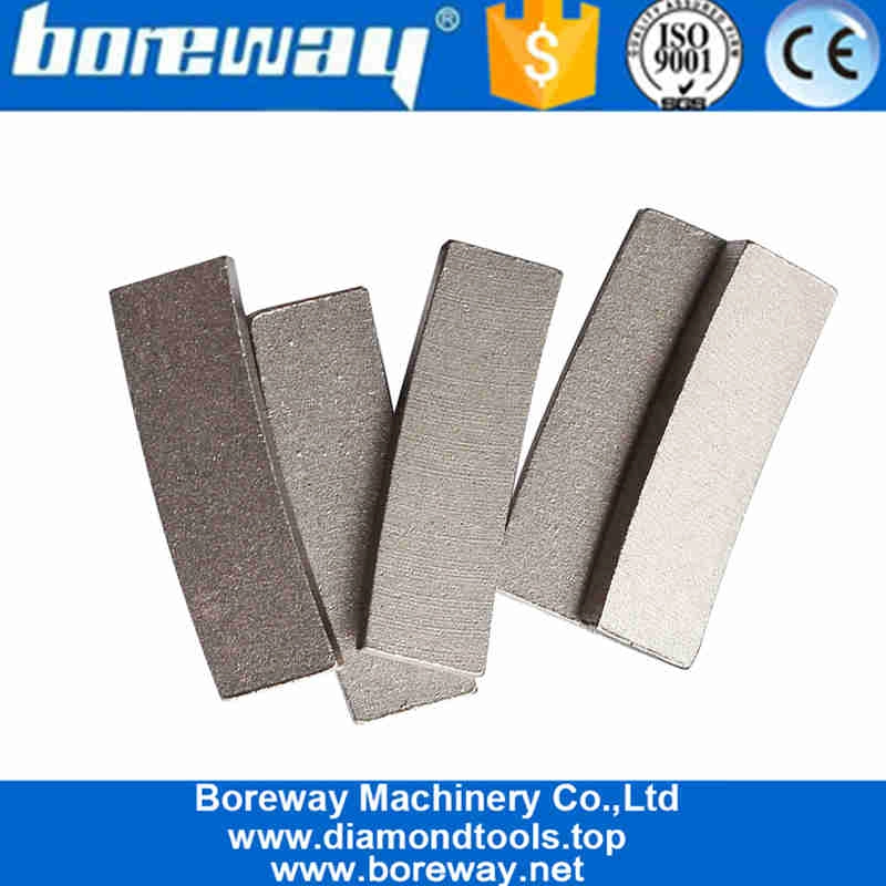 Boreway Diamond Tool Flat Type Flat Diamond Segment Granite Sandstone Limestone Cutting