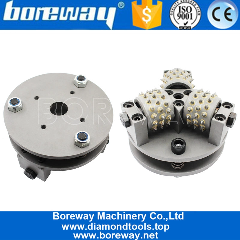 Boreway कारखाने पेशेवर रूप से लिची सतह पत्थर आपूर्तिकर्ताओं पीसने के लिए बुश हथौड़ा उपकरण प्लेट प्रदान किया