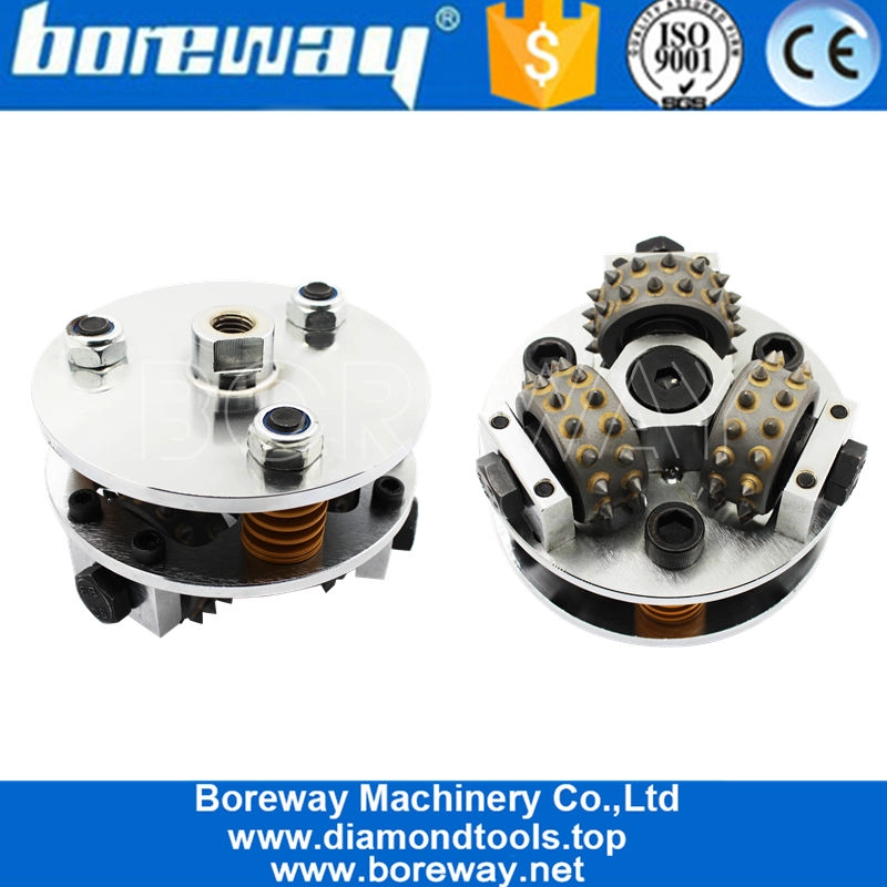 Boreway कारखाने पेशेवर रूप से लिची सतह पत्थर आपूर्तिकर्ताओं पीसने के लिए बुश हथौड़ा उपकरण प्लेट प्रदान किया