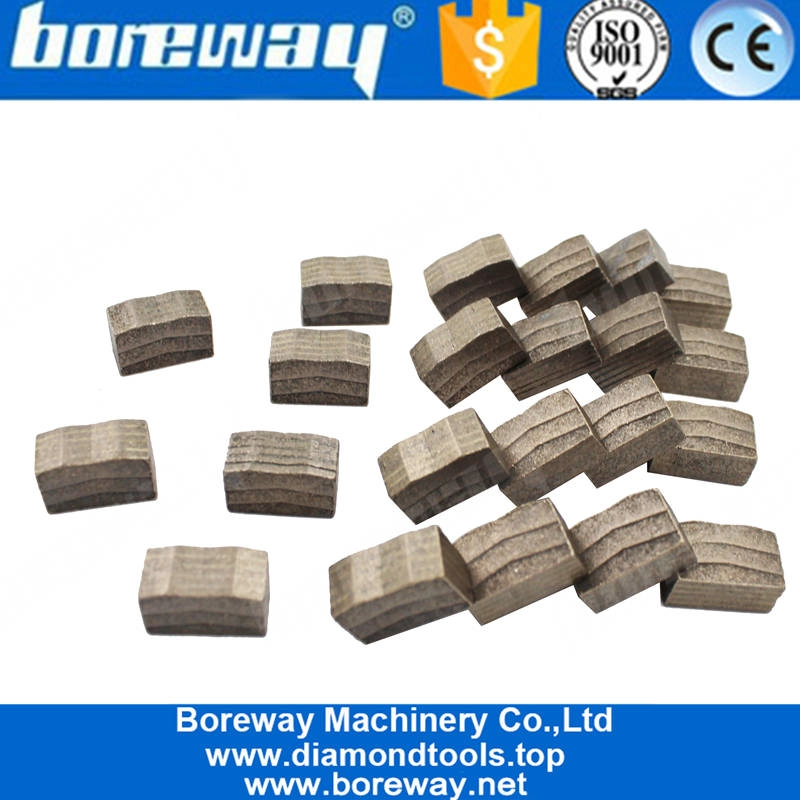 Boreway Good Price M Shape Diamond Block Segment Tools For Cutting Stone