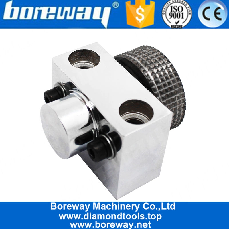 Boreway Pyramid Teeth Sandblasting Bush Hammer Abrasive Tools Roller Wheel For Grinding Concrete Stone Litchi Surface Manufacturer