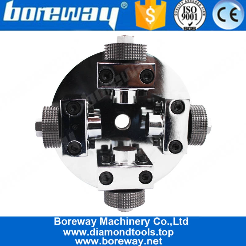 Boreway Pyramid Teeth Sandblasting Bush Hammer Abrasive Tools Roller Wheel For Grinding Concrete Stone Litchi Surface Manufacturer