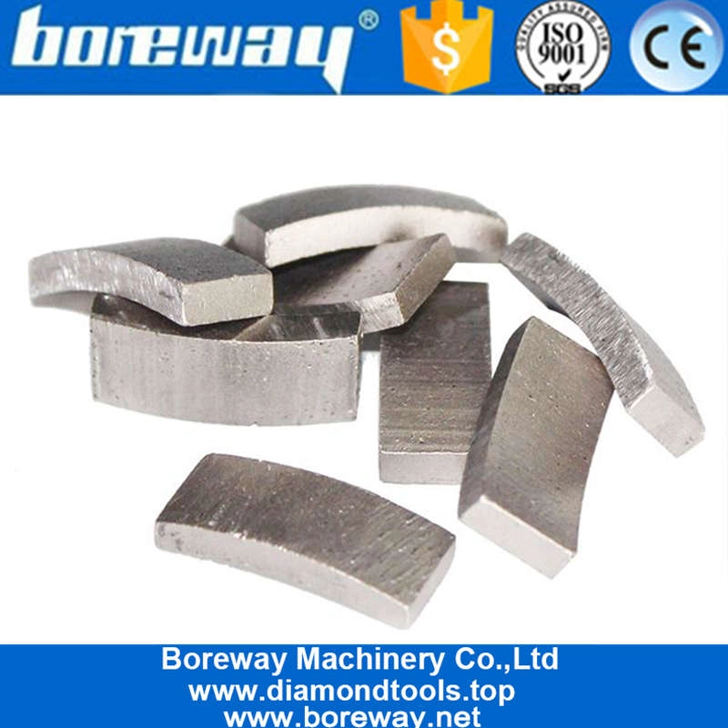 Punta da trapano a corona diamantata con saldatura a filo d'argento Boreway per produttore di cemento
