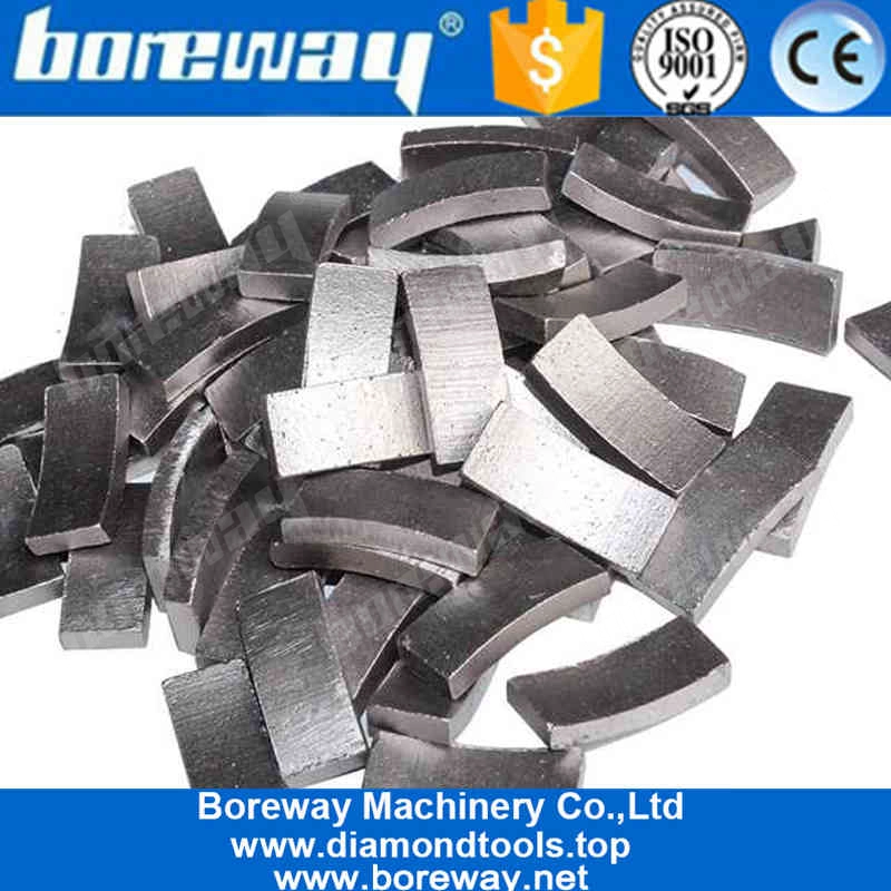 Punta da trapano a corona diamantata con saldatura a filo d'argento Boreway per produttore di cemento