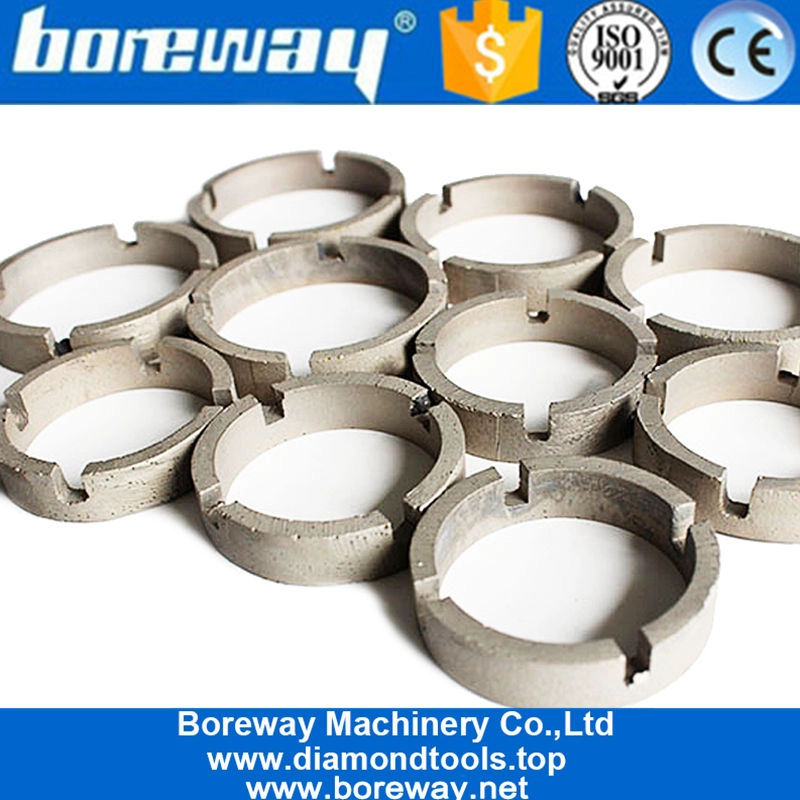 Borewayは具体的な工場価格のための王冠の形の穿孔機の区分を焼結させました