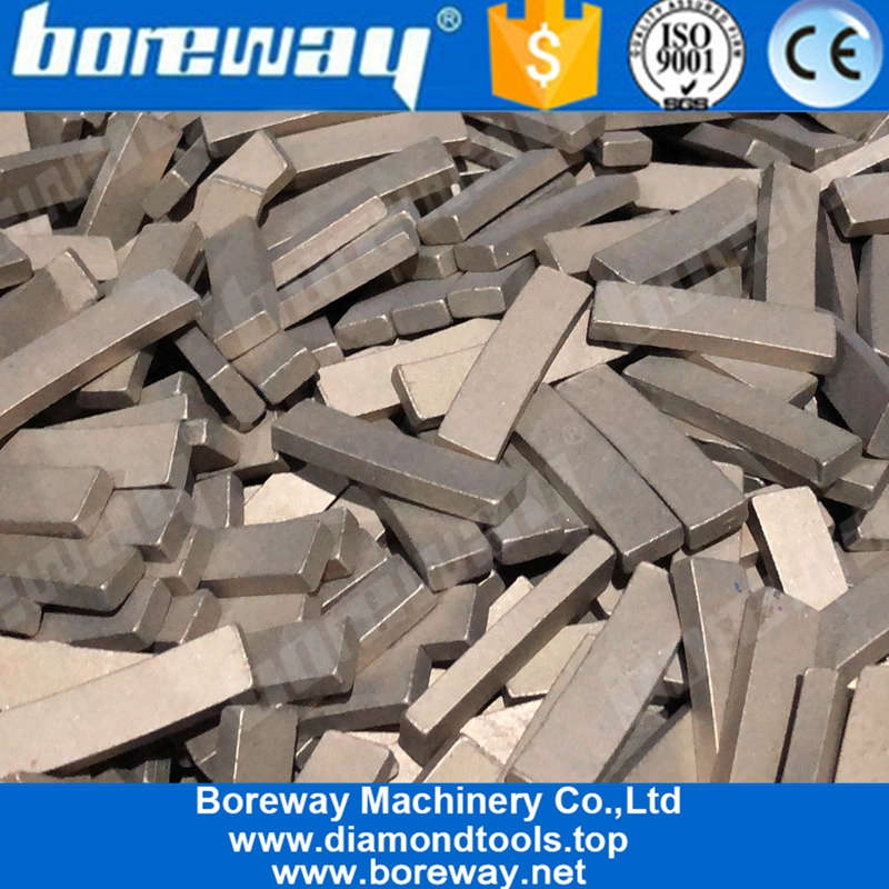 क्वार्ट्ज के सभी प्रकार के लिए Boreway स्टोन कटिंग डायमंड सेगमेंट टूल्स