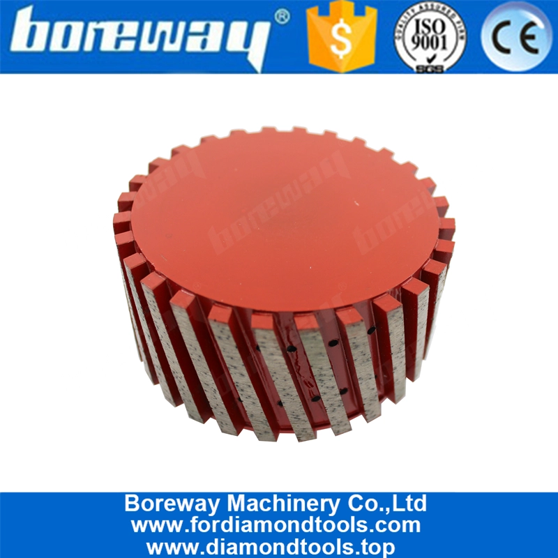 Boreway供給100 * 50 * 5/8 "-11ゼロ公差シンクホイールグラナイト大理石砂岩および他の石を研削する