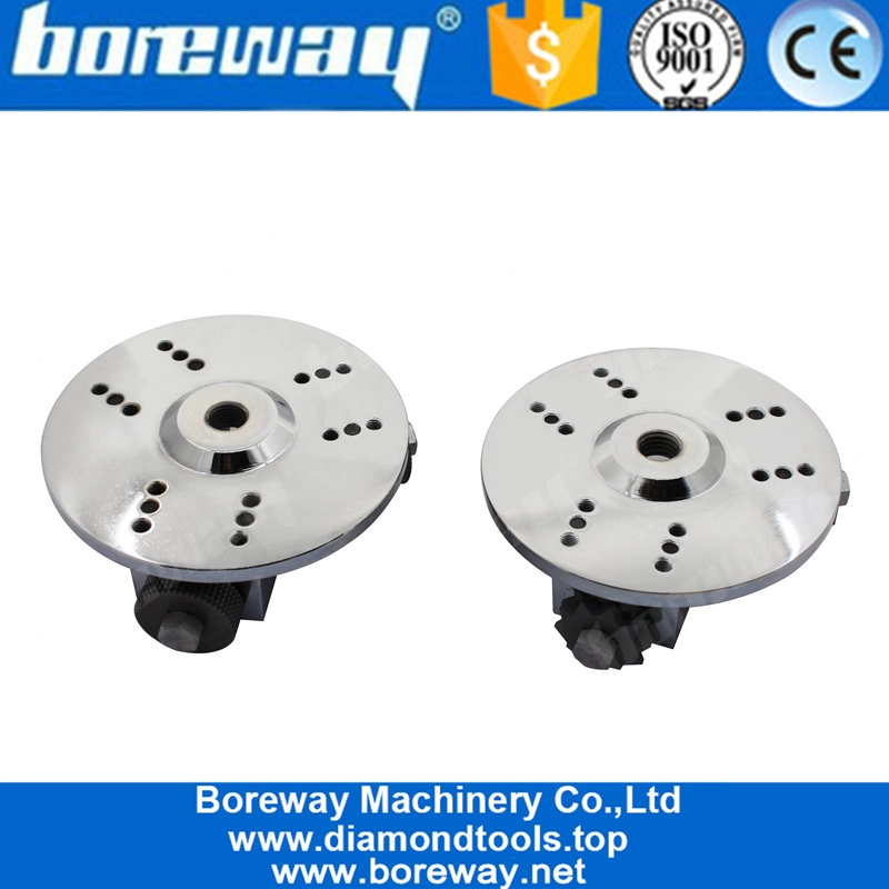 Boreway सप्लाई 125MM 20 दाने 3 रोलर्स स्टार शेप बुश हैमर प्लेट पीस स्टोन स्टोन संगमरमर कंक्रीट के लिए