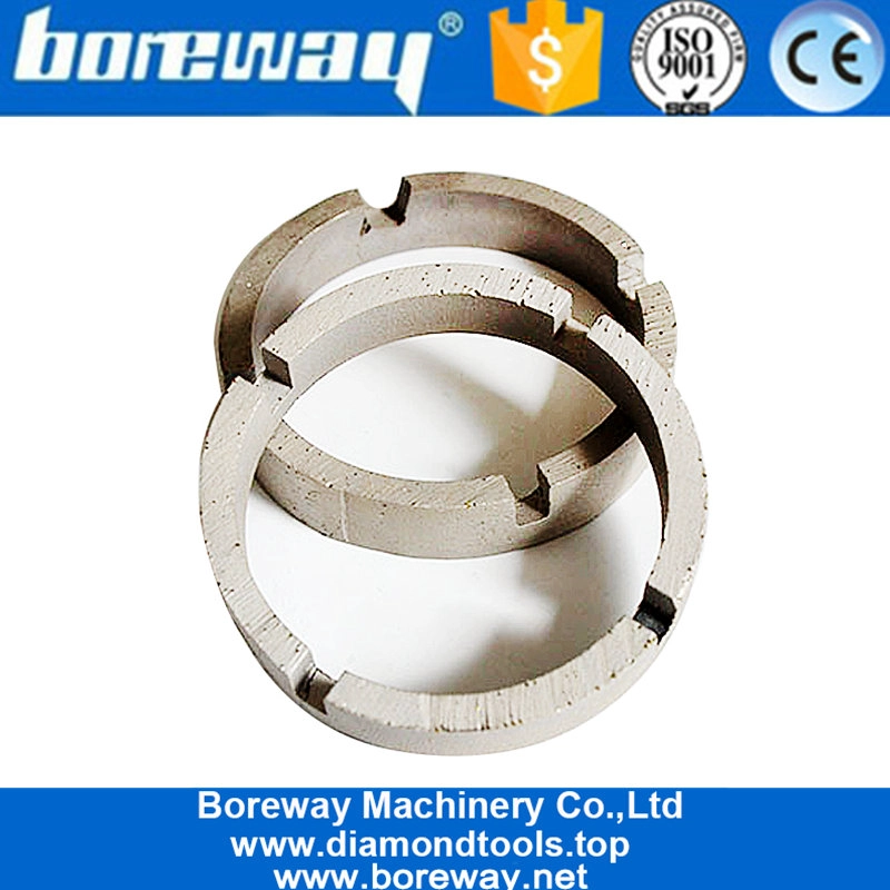 Boreway Wet Use Diamond Crown Shape Core Drill Segment For Reinforce Concrete Manufacturer
