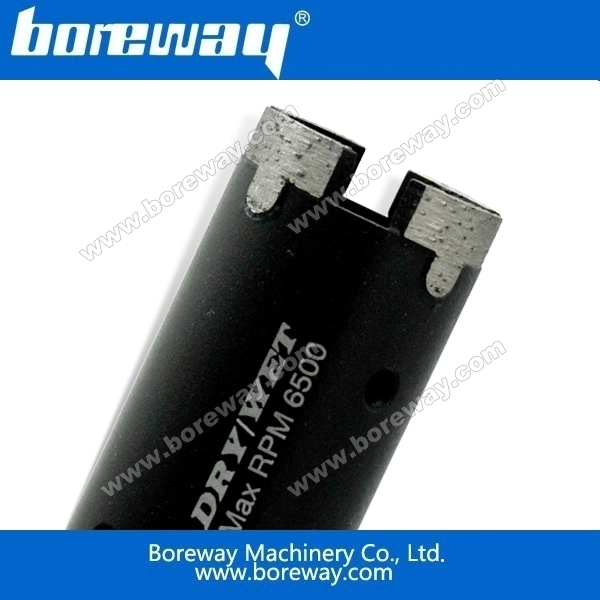 Boreway crown segment diamond core drill bit