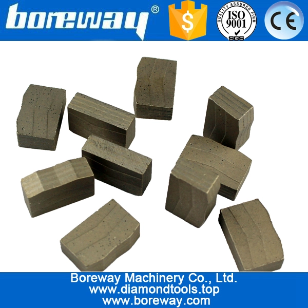 Boreway cutting tools diamond segment for cutting stone granite marble blocks