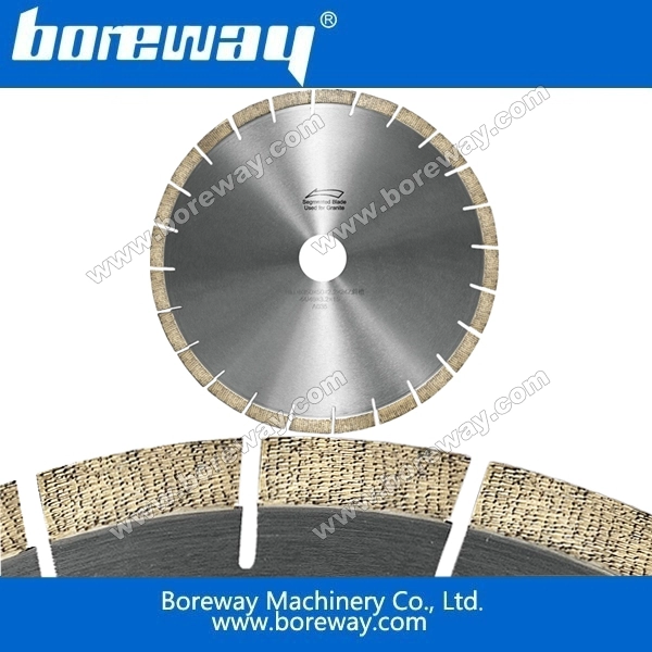 Boreway हीरा arrayed काटने ब्लेड और खंड