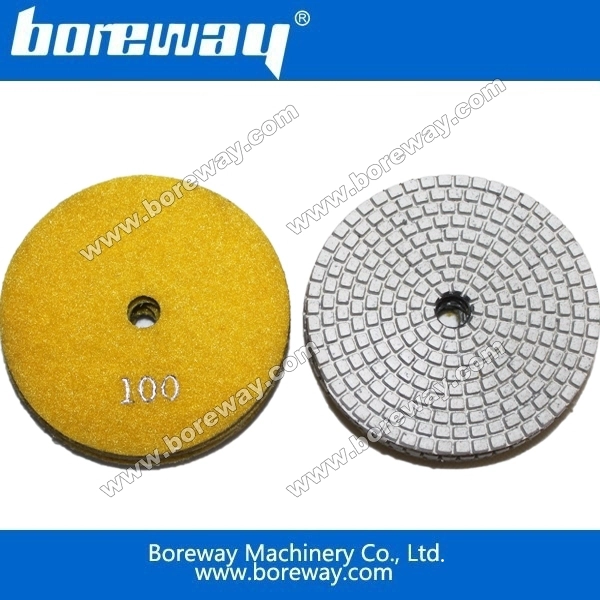 Borewayダイヤモンドドライとウェット研磨パッド