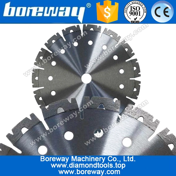 Boreway lame diamant de coupe de bord avec le segment de forme W