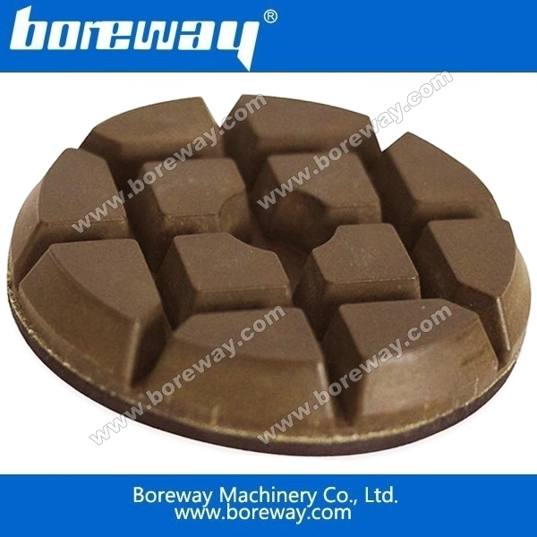 पैड चमकाने Boreway हीरा राल मंजिल
